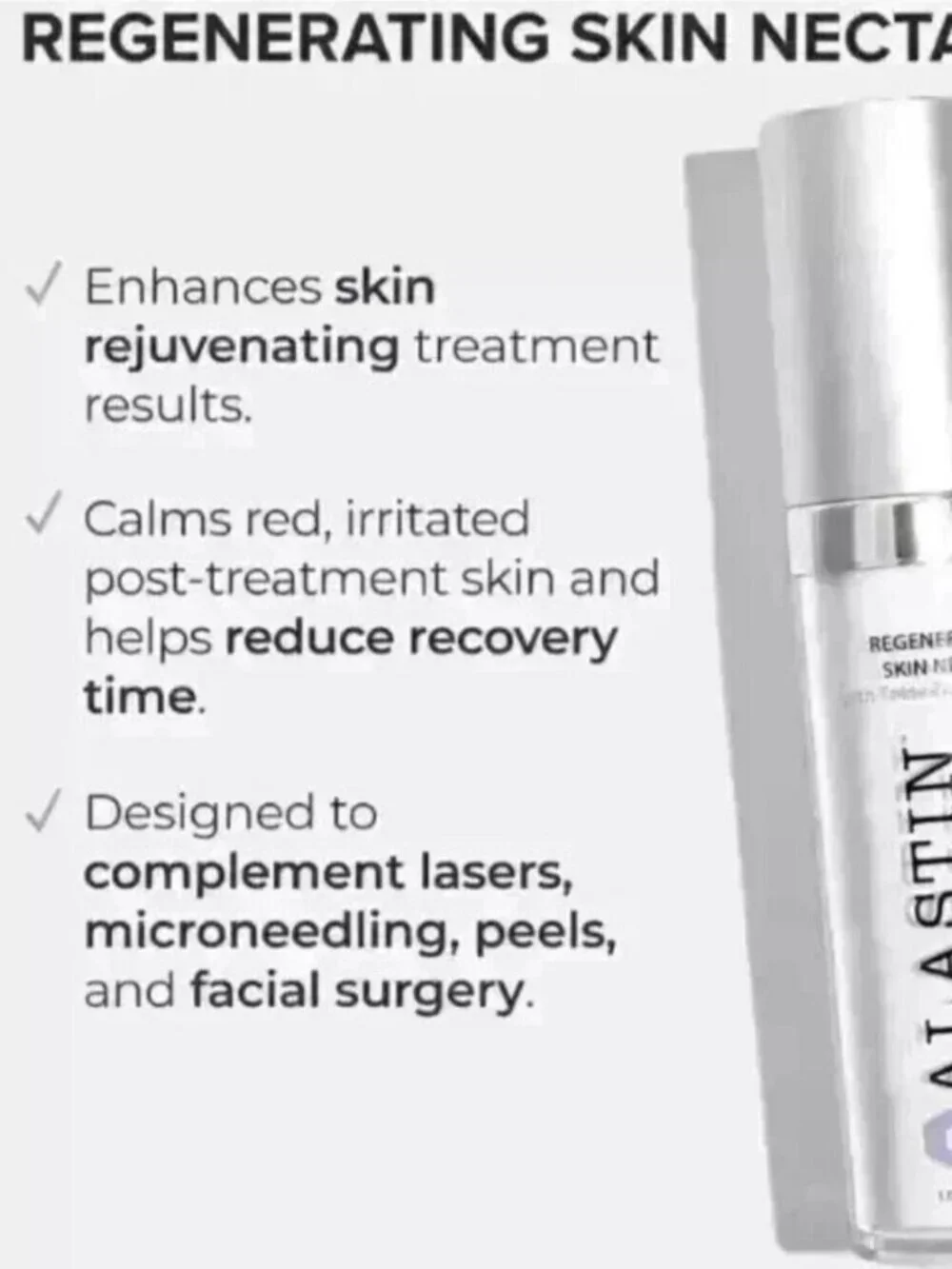 3 Pack Alastin Skincare Regenerating Skin Nectar ( 1 fl oz / 29.6 ml) NEW IN BOX